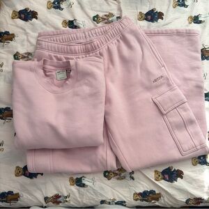 Aritzia Cupid Pink Sweatset